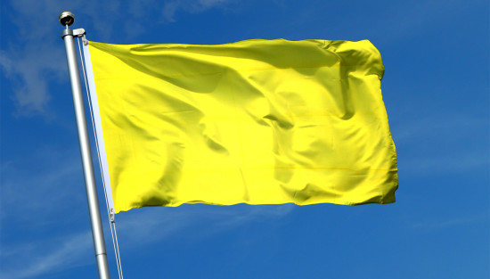 yellow flag